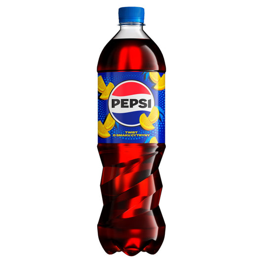 Pepsi-Cola Twist Napój gazowany typu cola o smaku cytryny 0,85 l